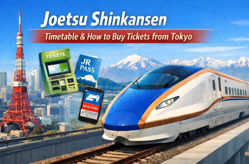 Joetsu Shinkansen 2026: Timetable & How to Buy Tickets from Tokyo