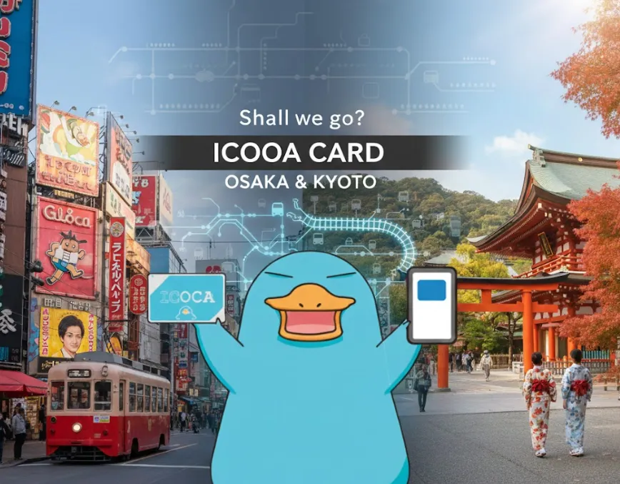 Mastering ICOCA 2026: How to Buy, Use, Top Up & Save in Osaka & Kyoto