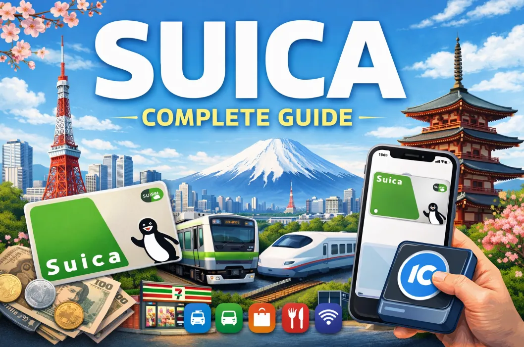 Suica Complete Guide 2026: How to Get, Add to Apple Wallet, Use & Top Up