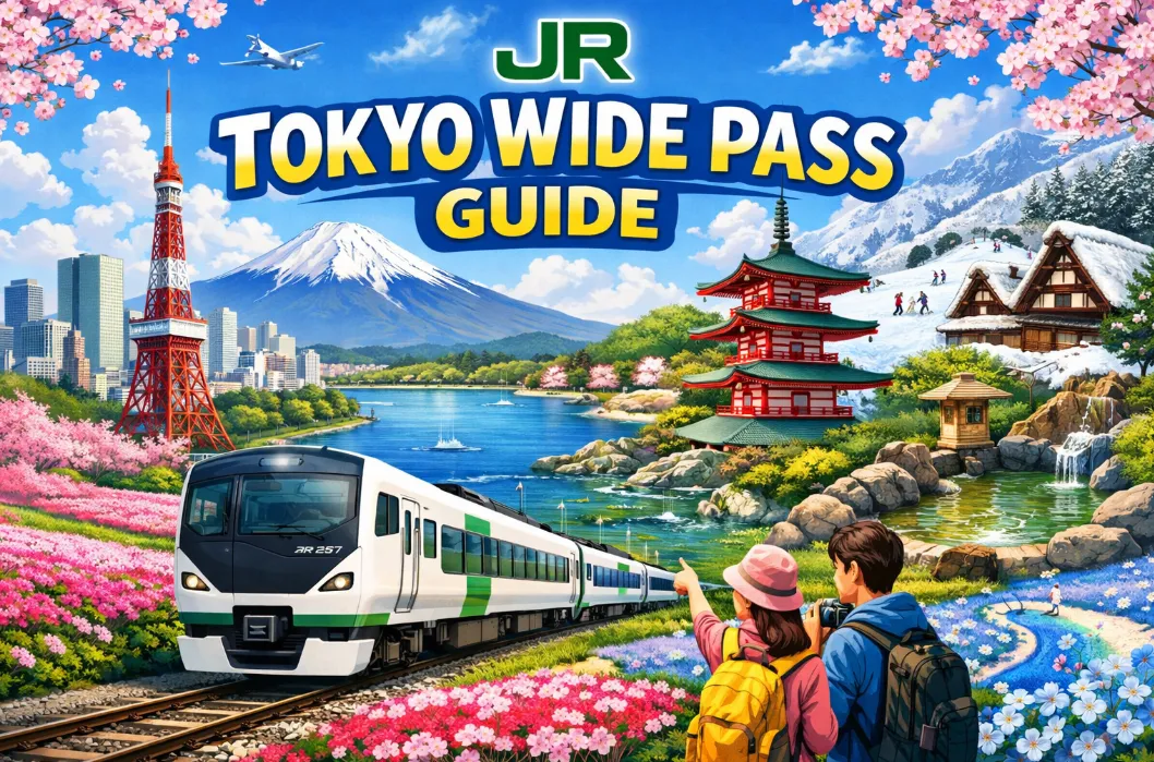 JR Tokyo Wide Pass Guide 2026: Coverage, Price, Reservation & Best Itineraries