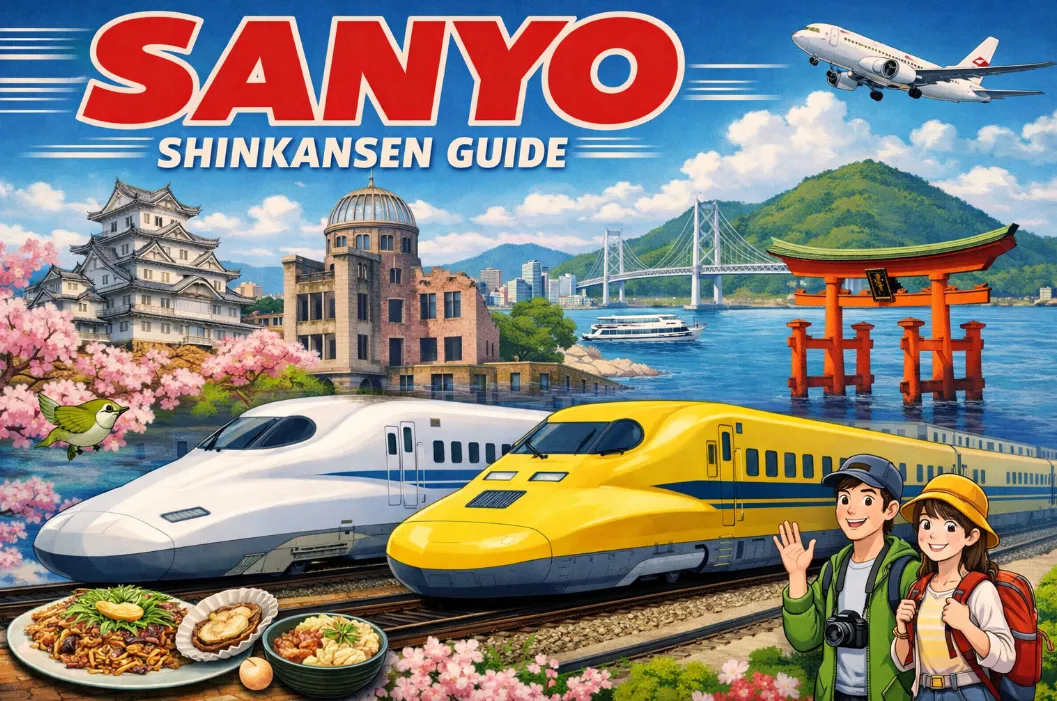 Sanyo Shinkansen Guide 2026: Tickets, Route Map, Reservations & Luggage Rules