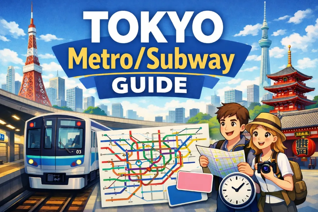 Tokyo Subway Complete Guide 2026: Tickets, Map & Route, Timetable