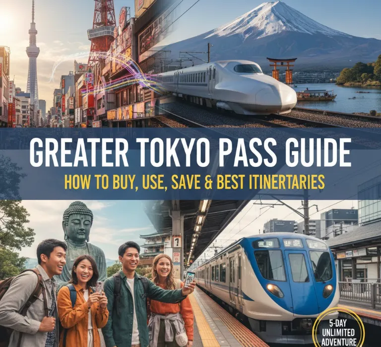Greater Tokyo Pass Guide 2026: How to Buy, Use, Save & Best Itineraries