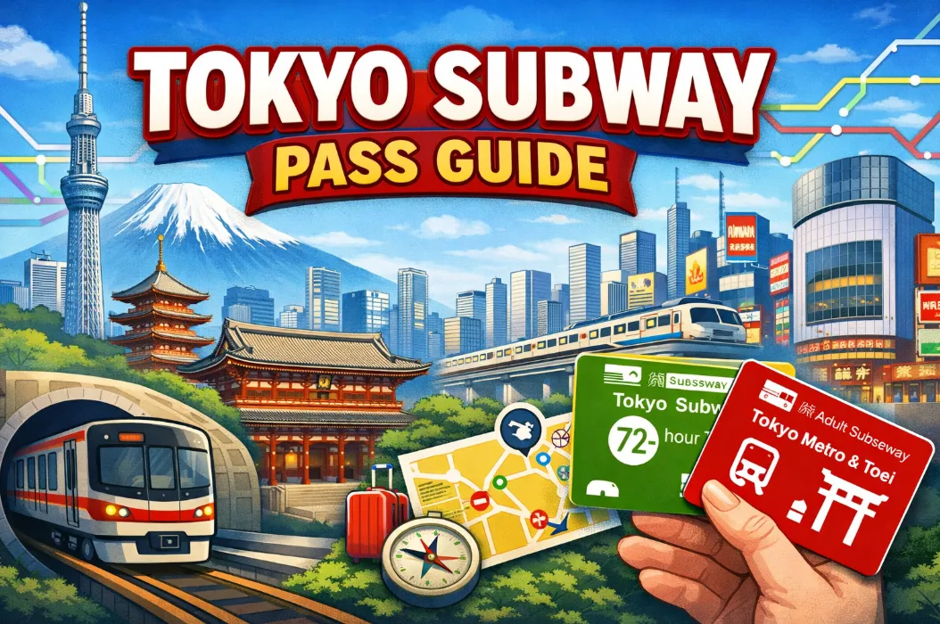 Tokyo Subway Pass Guide 2026: How to Choose the Right Ticket & Where to Buy