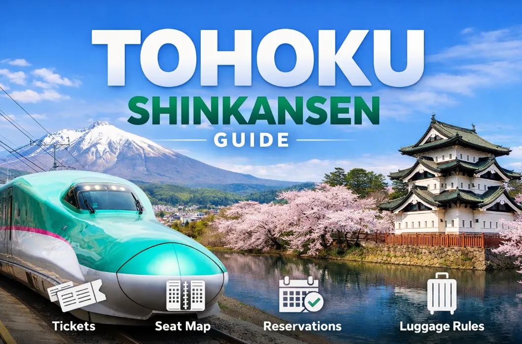 Tohoku Shinkansen Guide 2026: Tickets, Seat Type, Reservations & Luggage Rules