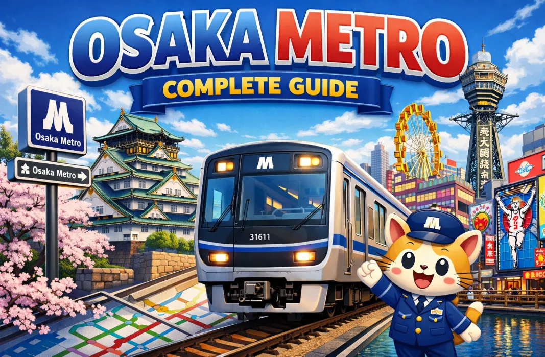 Osaka Metro Complete Guide 2026: Tickets & Passes, Map & Route, Timetable