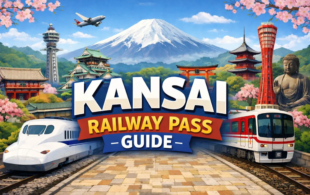 Kansai Railway Pass Guide 2026: Tickets, Digital Use, Map & Best Itineraries