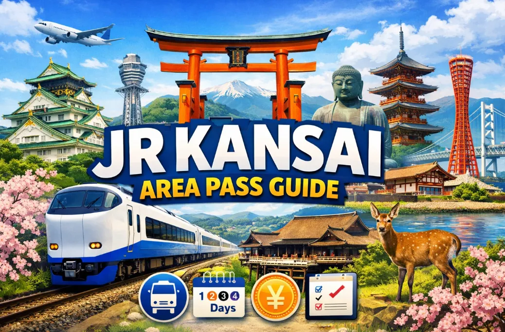 JR Kansai Area Pass Guide 2026: Coverage, Price, Reservation & Best Itineraries