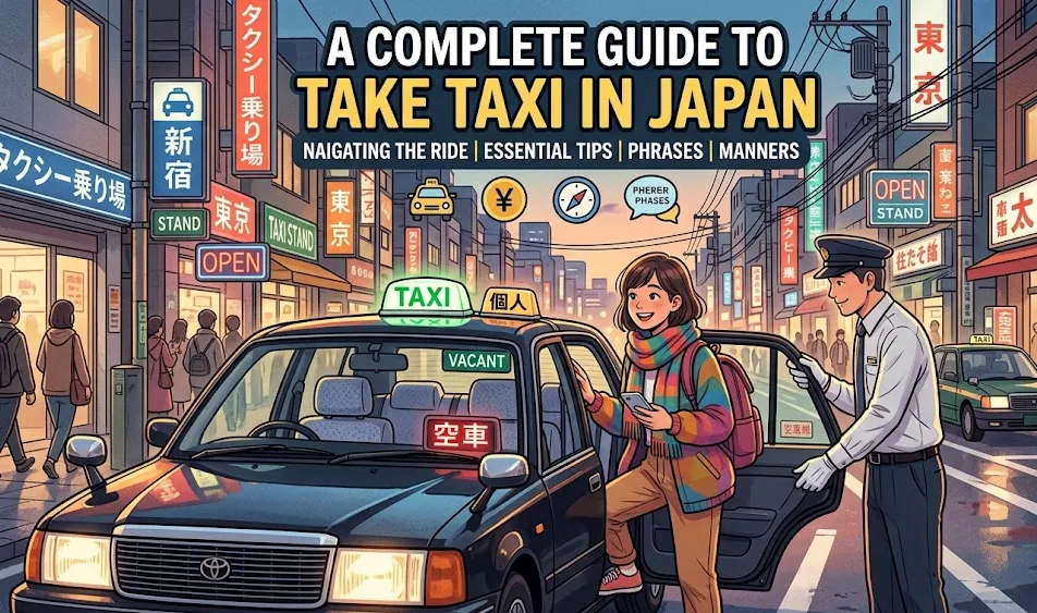 A Complete Guide to Take Taxi in Japan: How to Ride, Fare & Payment, Taxi App, Essential Tips