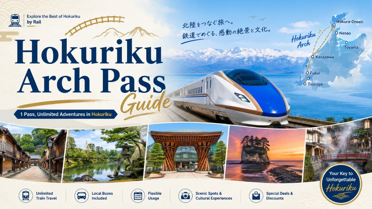 Hokuriku Arch Pass Guide 2026: How to Buy, Use, Reserve Seats & 5-10 Day Itineraries