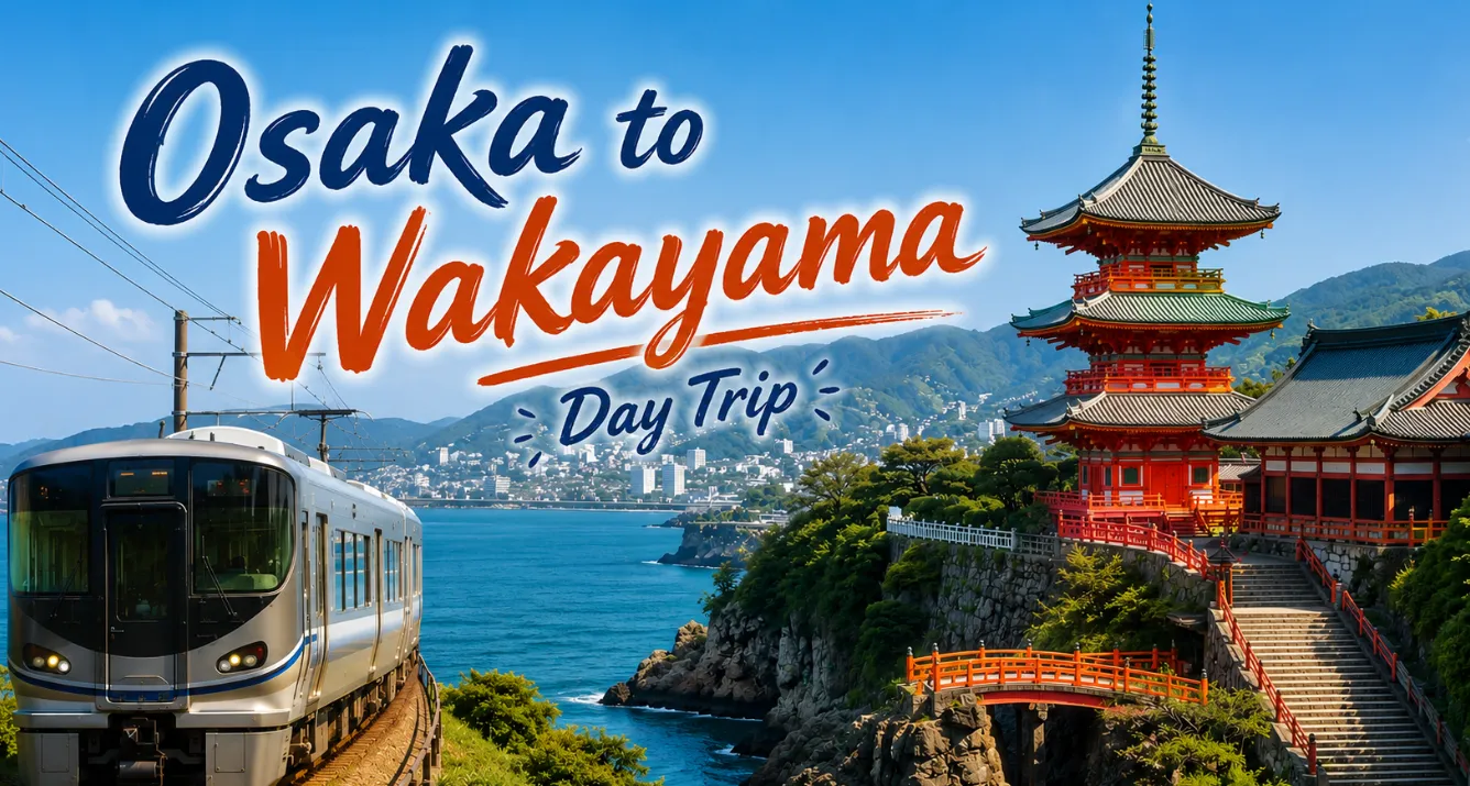 Osaka to Wakayama Day Trip 2026: Train Routes, JR Passes & Best Itinerary